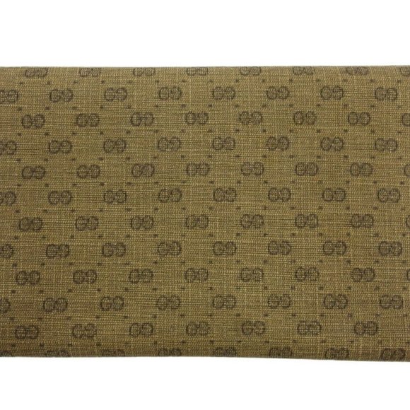 Authentic GUCCI wallet micro GG beige PVC �~ leather - Picture 2 of 9